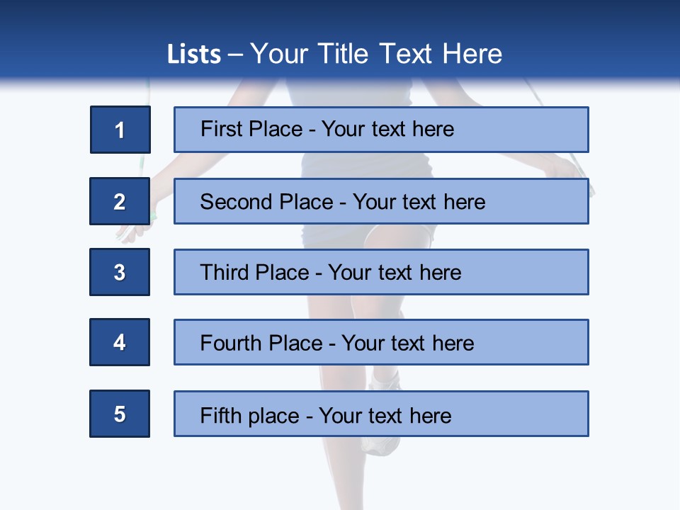 Woman Smile Person PowerPoint Template