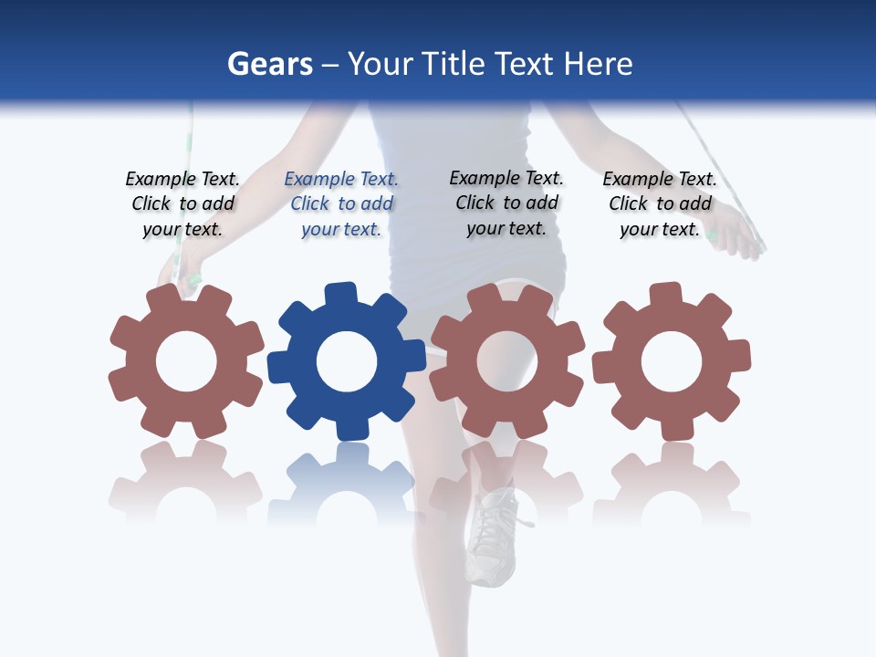 Woman Smile Person PowerPoint Template