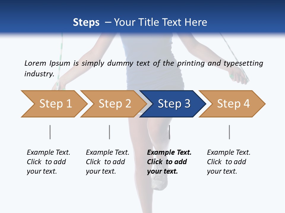 Woman Smile Person PowerPoint Template