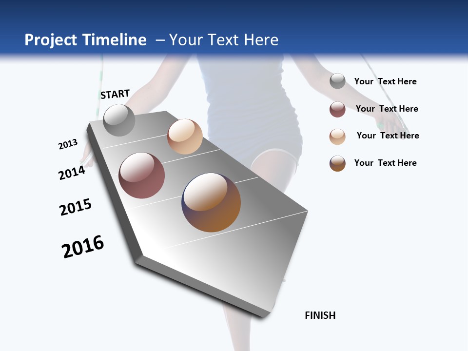 Woman Smile Person PowerPoint Template