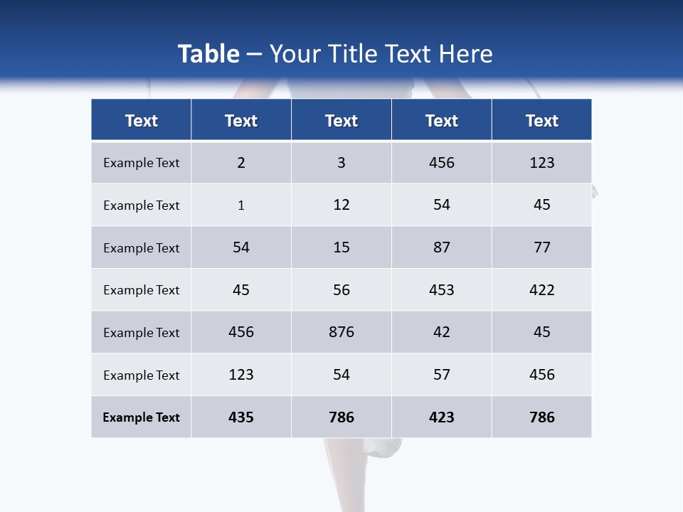 Woman Smile Person PowerPoint Template