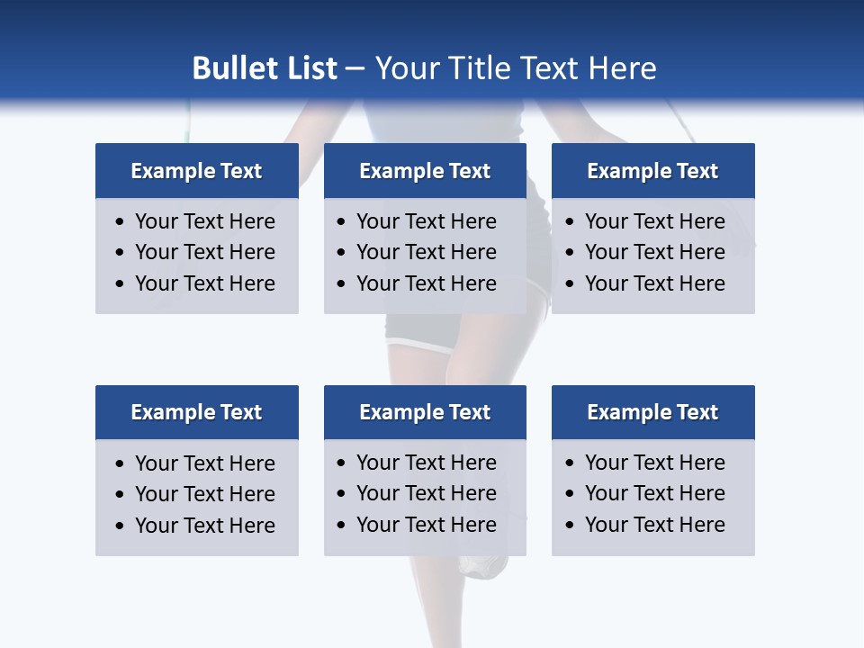 Woman Smile Person PowerPoint Template