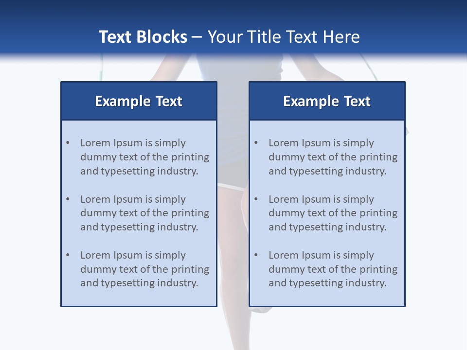 Woman Smile Person PowerPoint Template