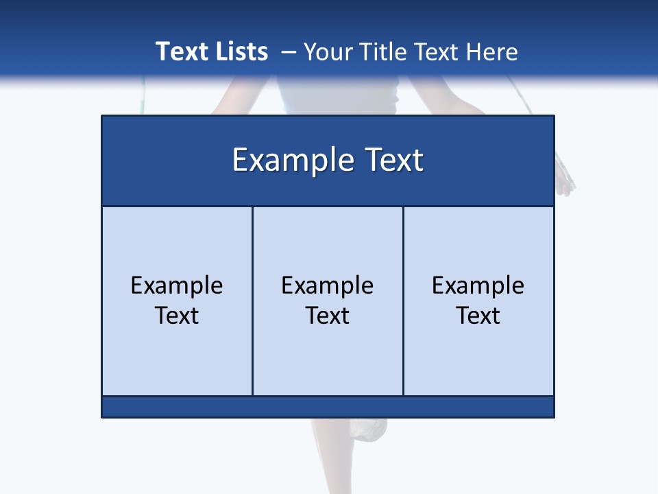 Woman Smile Person PowerPoint Template