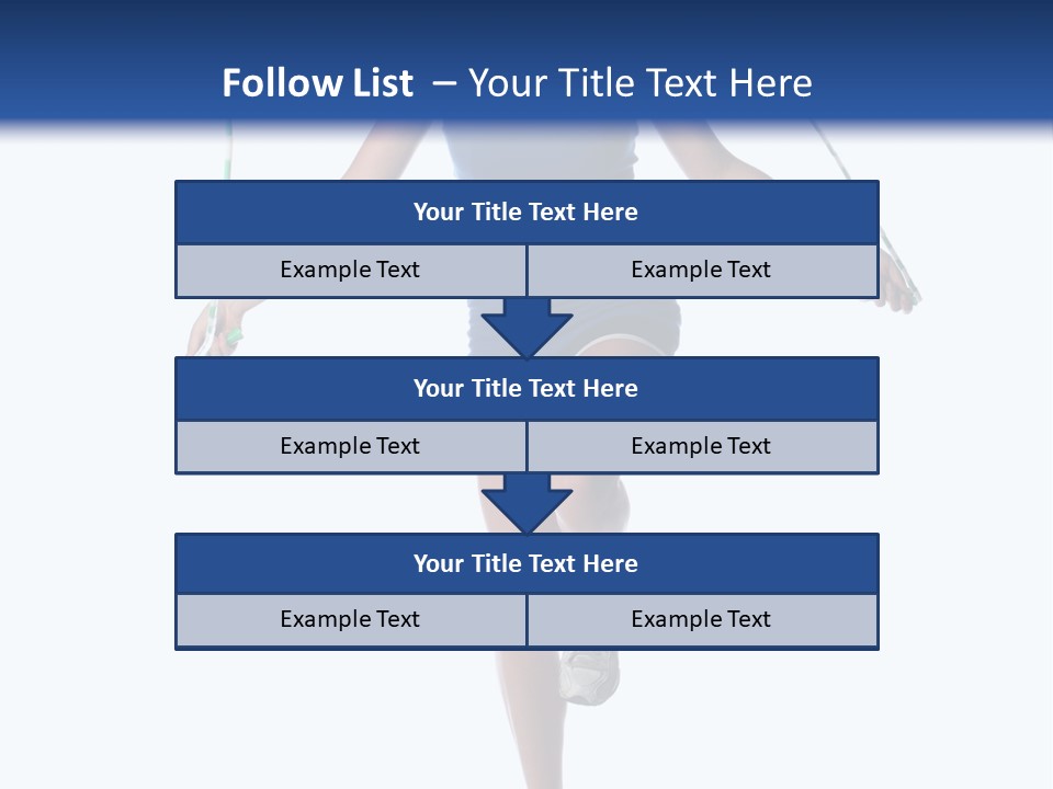 Woman Smile Person PowerPoint Template