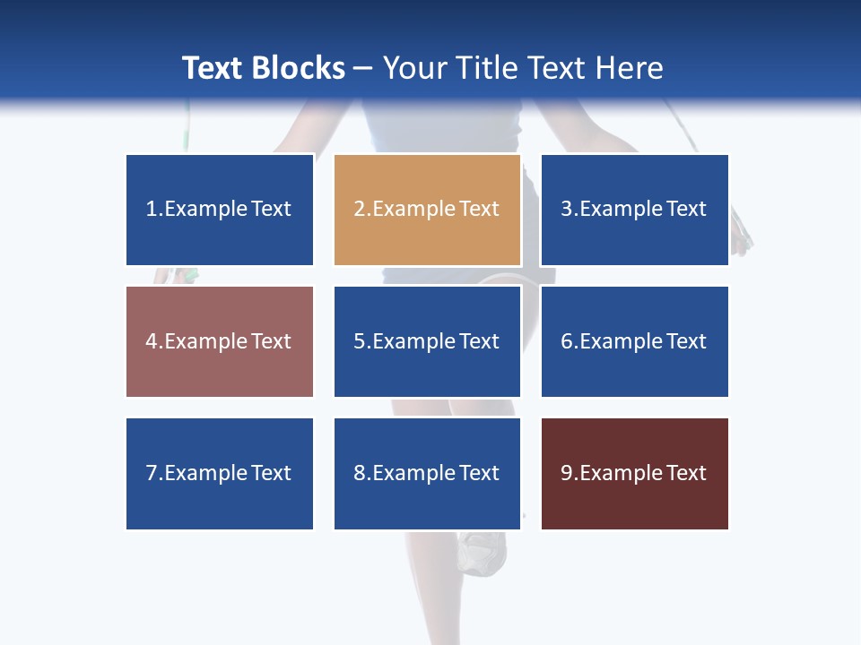 Woman Smile Person PowerPoint Template