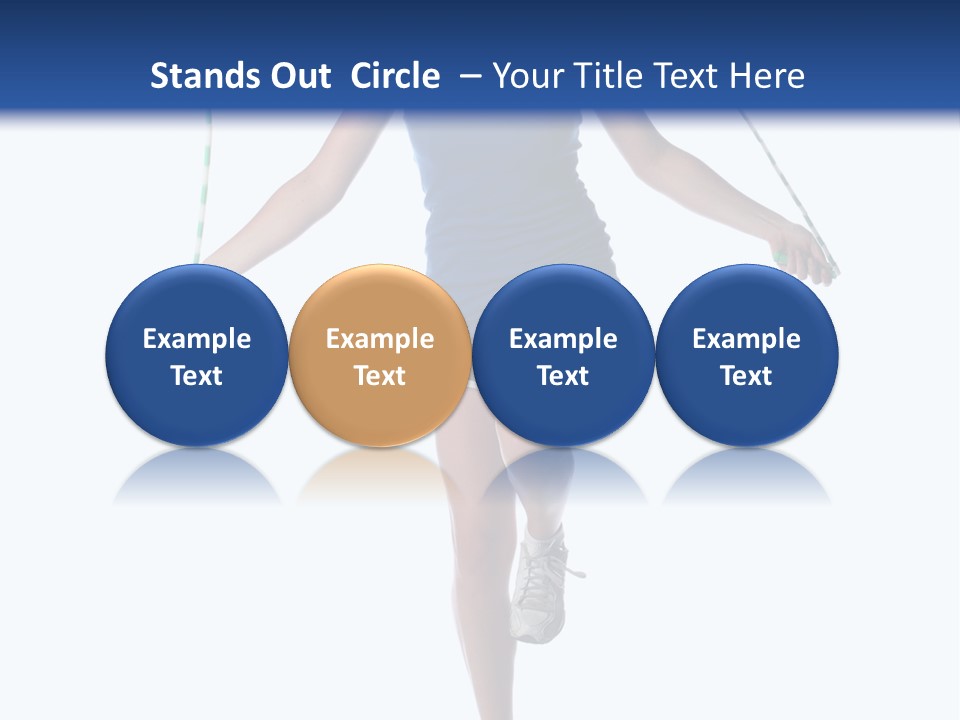 Woman Smile Person PowerPoint Template