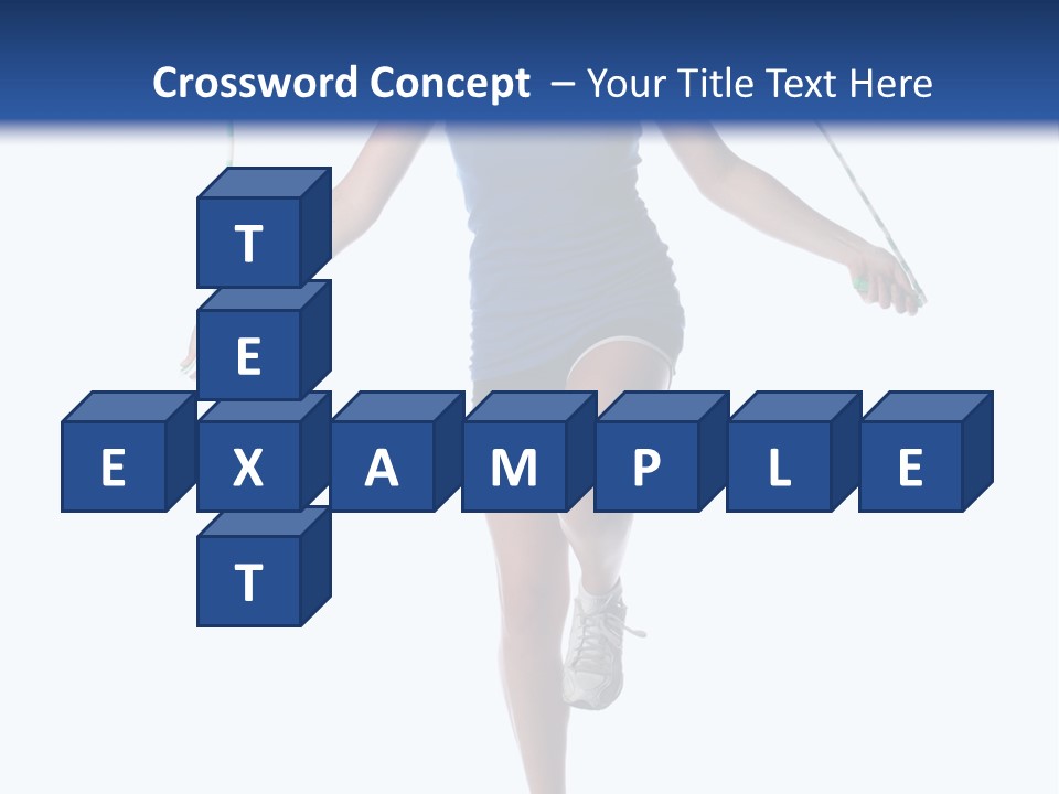 Woman Smile Person PowerPoint Template