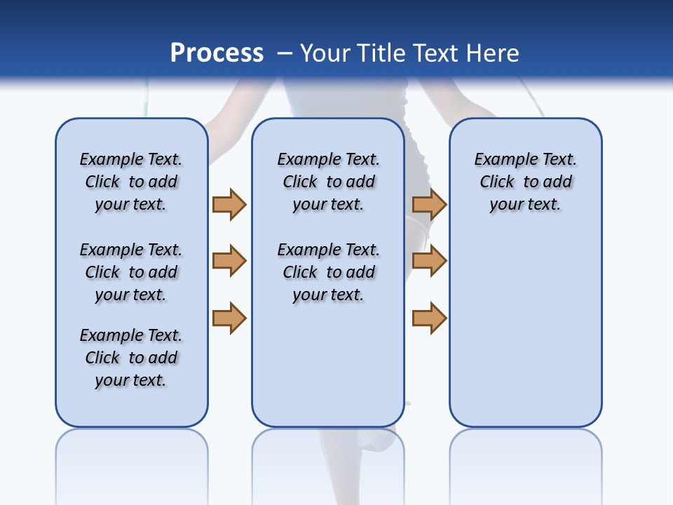 Woman Smile Person PowerPoint Template