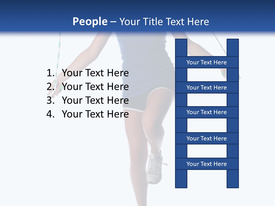 Woman Smile Person PowerPoint Template