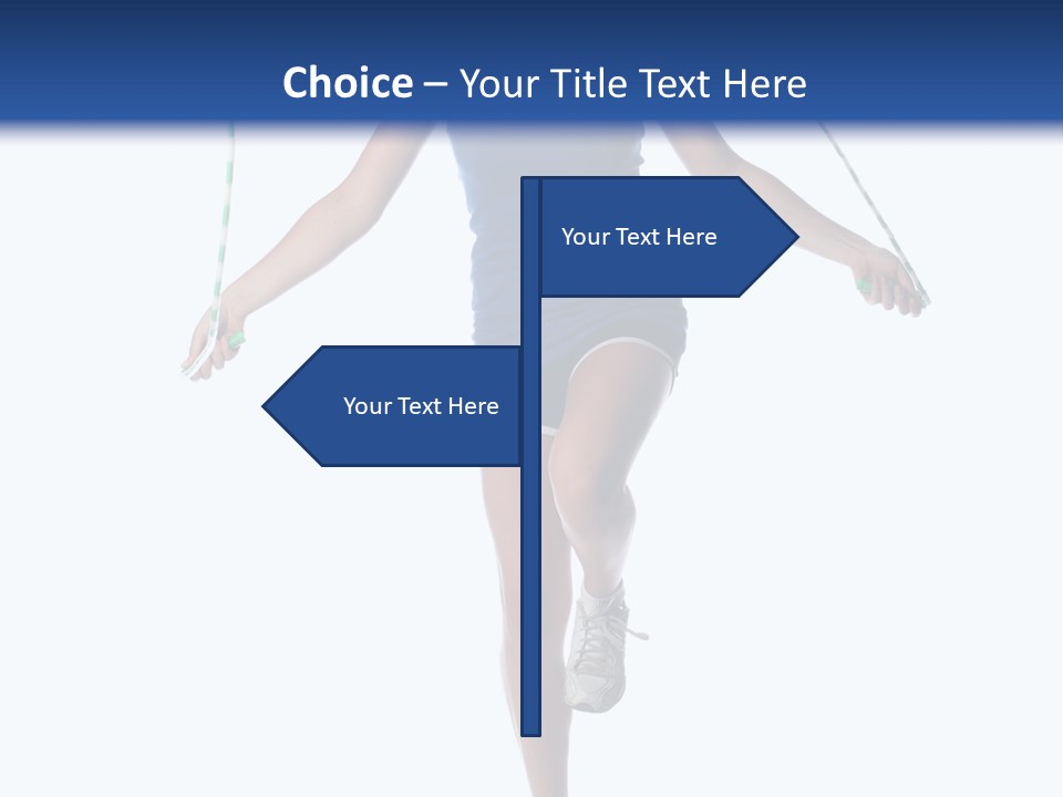 Woman Smile Person PowerPoint Template