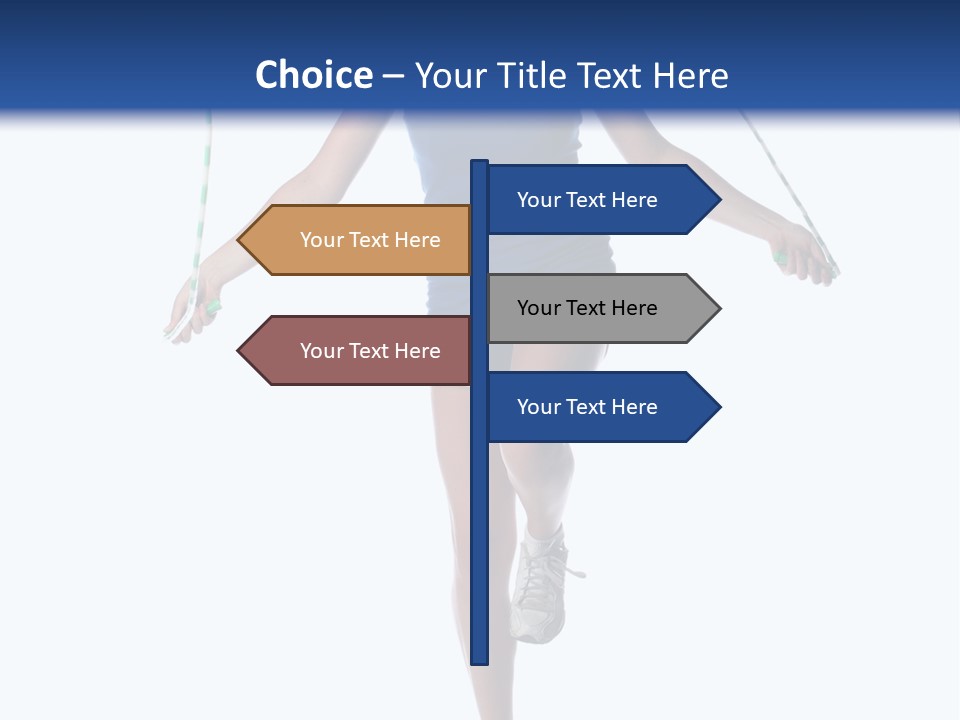 Woman Smile Person PowerPoint Template