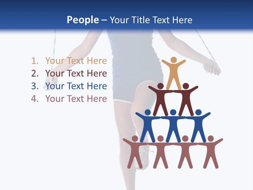 Woman Smile Person PowerPoint Template