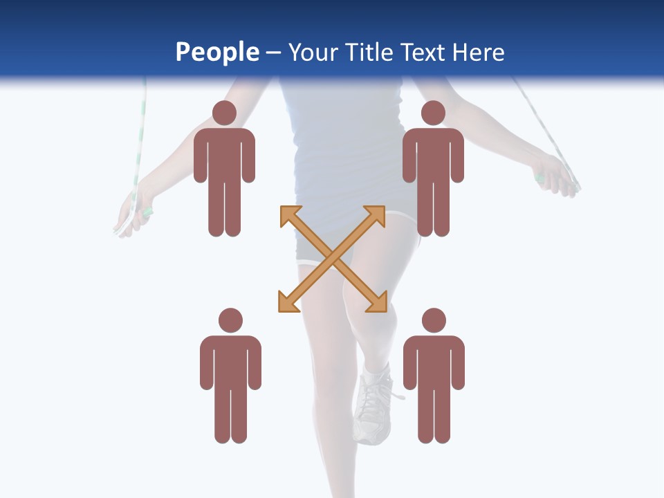 Woman Smile Person PowerPoint Template