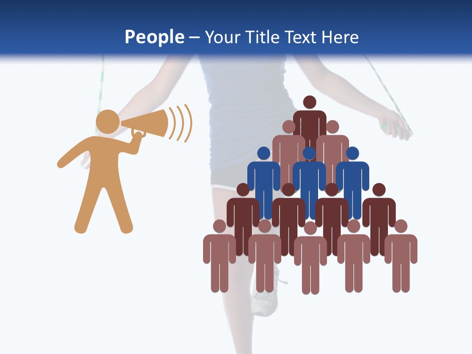 Woman Smile Person PowerPoint Template