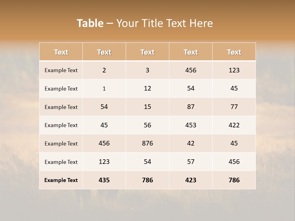Rockies Scenic Rural PowerPoint Template