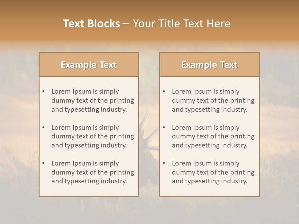 Rockies Scenic Rural PowerPoint Template