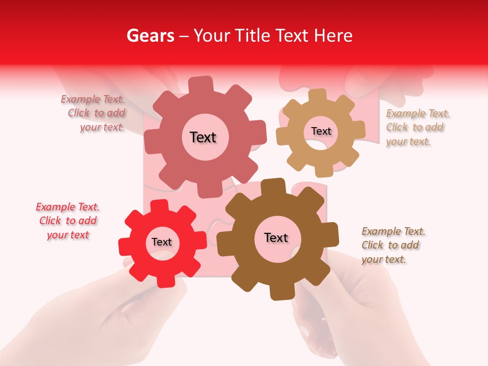 Texture Background Connect PowerPoint Template