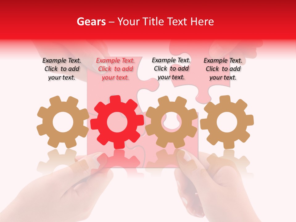 Texture Background Connect PowerPoint Template