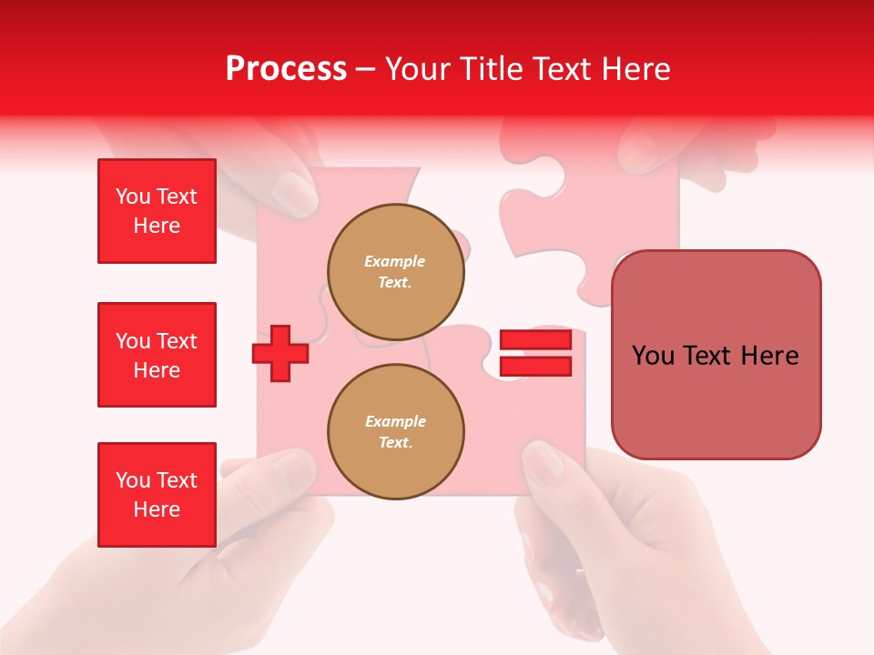 Texture Background Connect PowerPoint Template