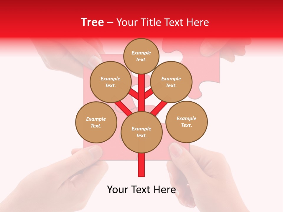 Texture Background Connect PowerPoint Template