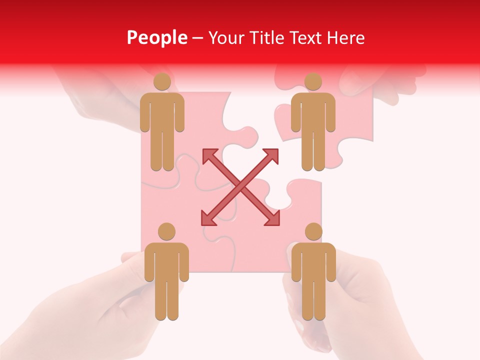 Texture Background Connect PowerPoint Template