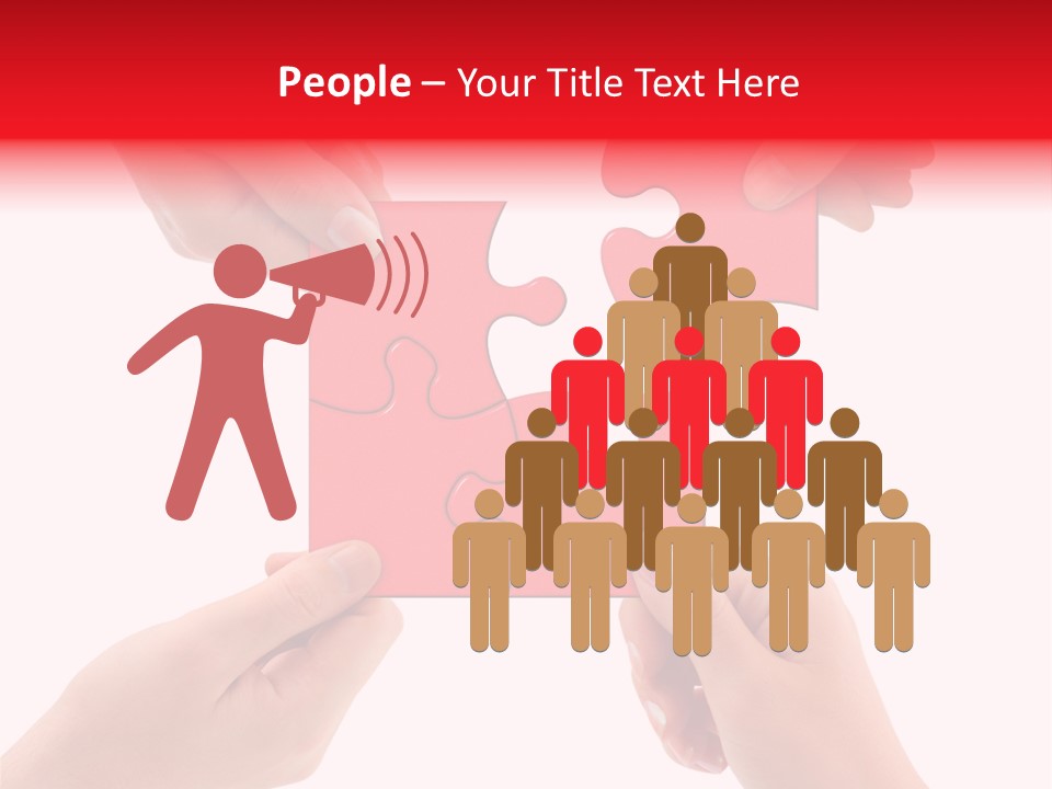 Texture Background Connect PowerPoint Template