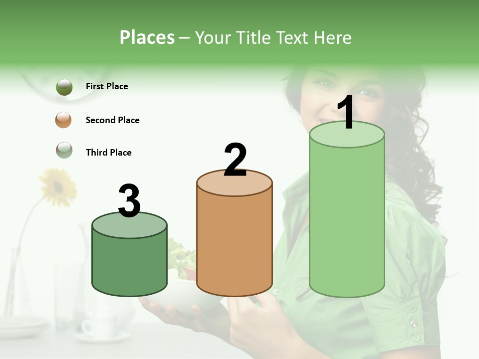 Healthy Holding Nutrition PowerPoint Template