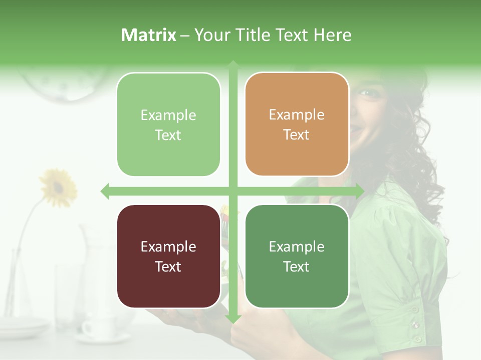 Healthy Holding Nutrition PowerPoint Template