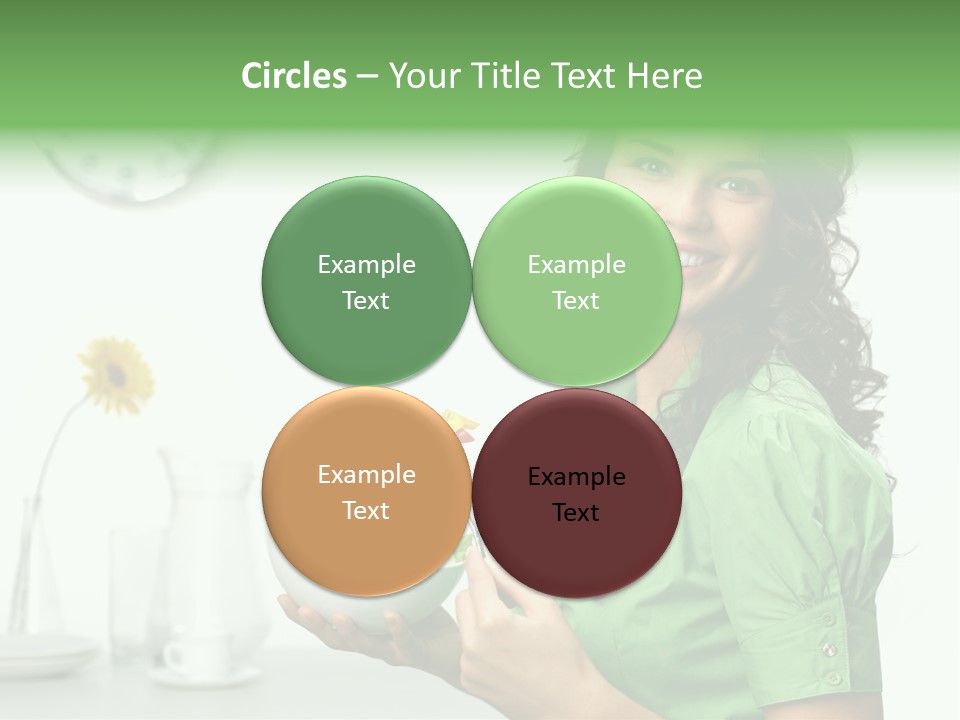 Healthy Holding Nutrition PowerPoint Template