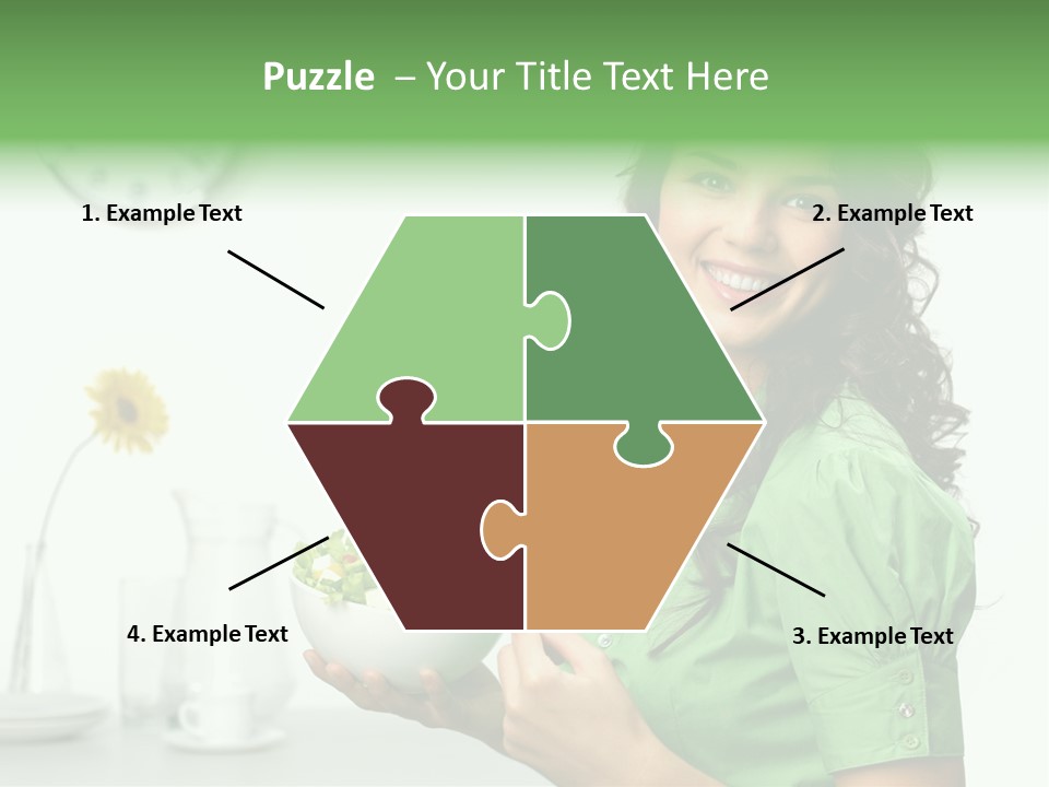 Healthy Holding Nutrition PowerPoint Template