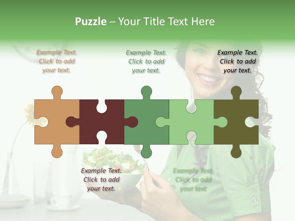 Healthy Holding Nutrition PowerPoint Template