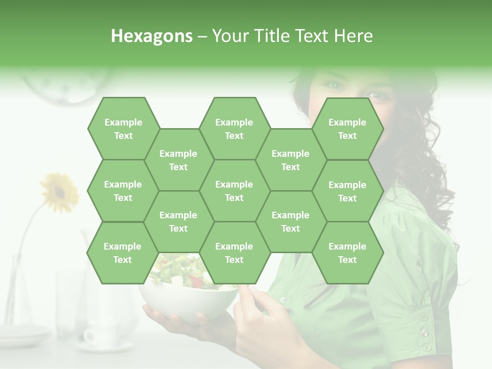 Healthy Holding Nutrition PowerPoint Template