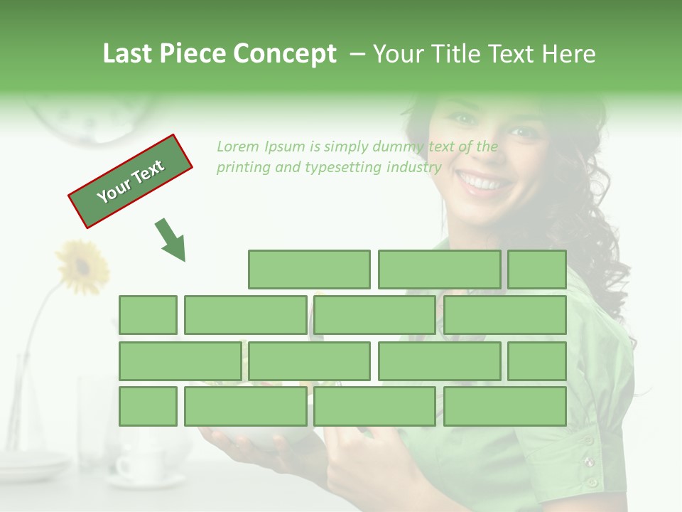 Healthy Holding Nutrition PowerPoint Template