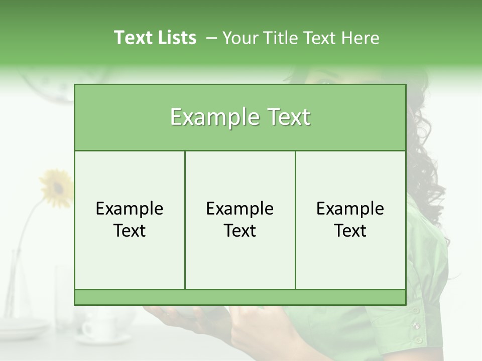 Healthy Holding Nutrition PowerPoint Template