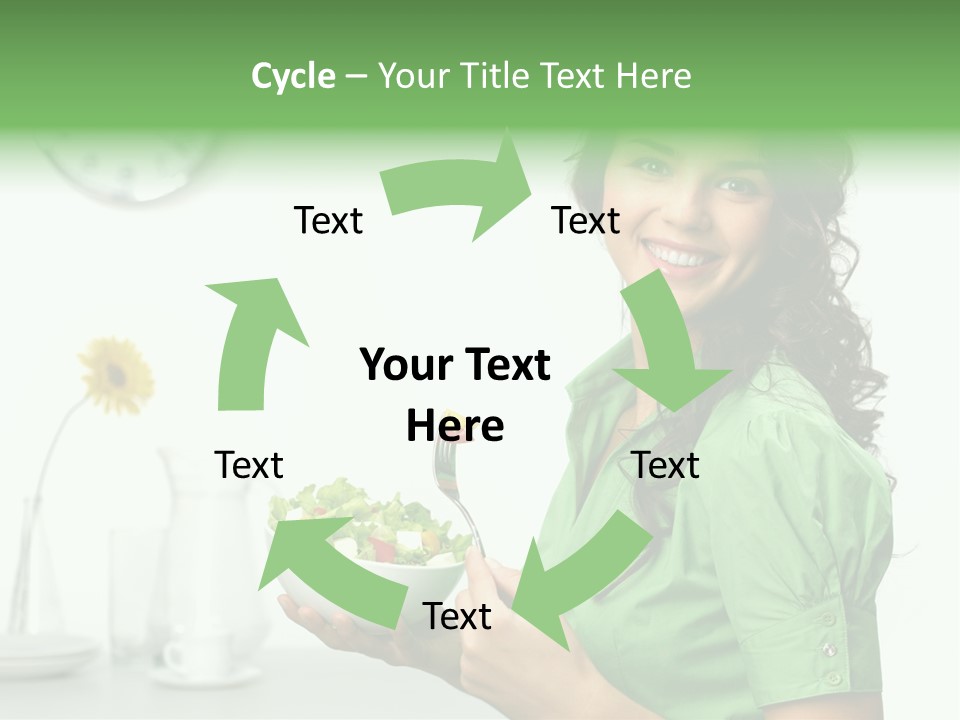 Healthy Holding Nutrition PowerPoint Template