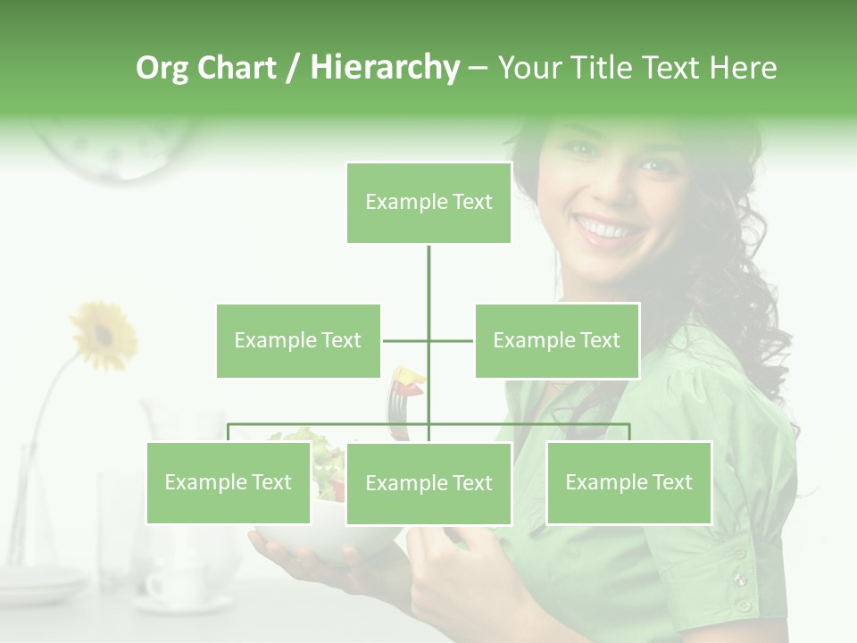 Healthy Holding Nutrition PowerPoint Template