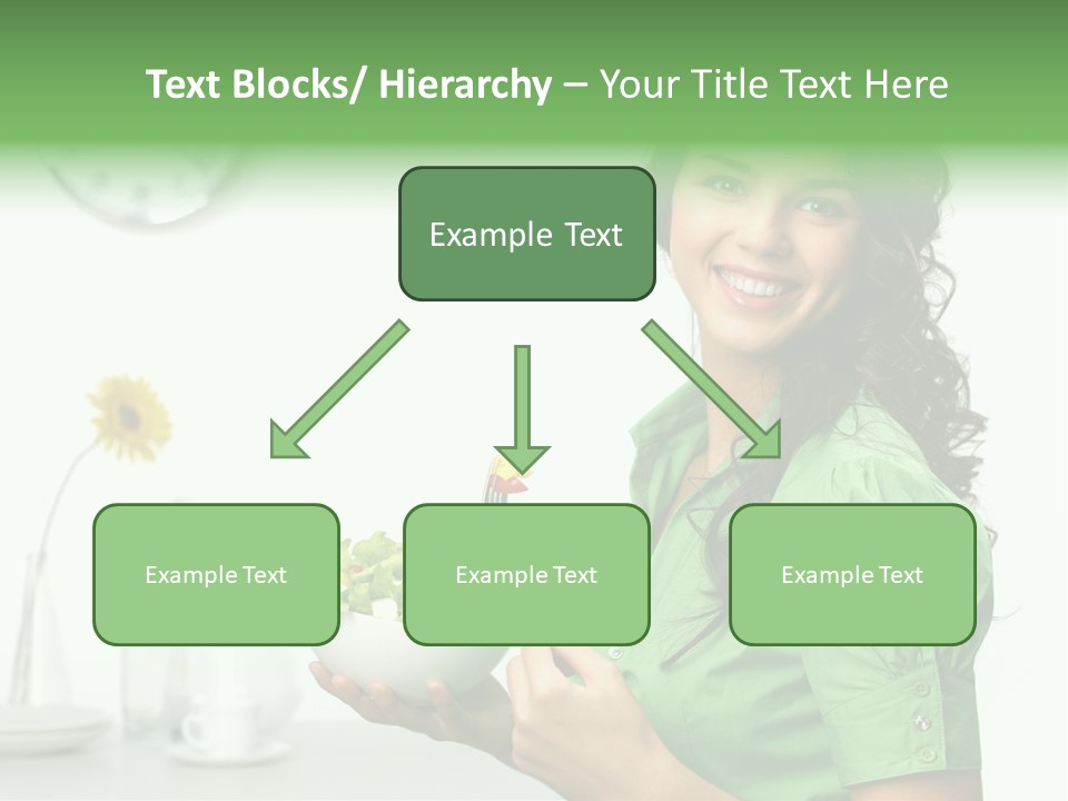 Healthy Holding Nutrition PowerPoint Template