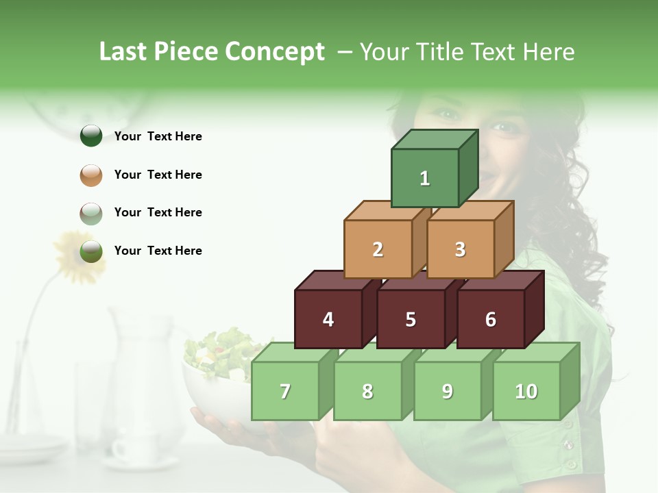 Healthy Holding Nutrition PowerPoint Template