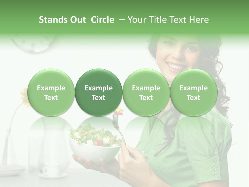 Healthy Holding Nutrition PowerPoint Template