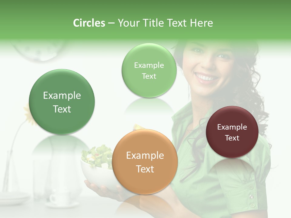 Healthy Holding Nutrition PowerPoint Template