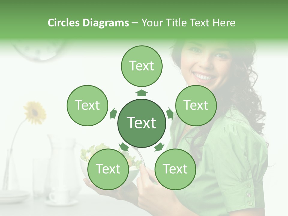 Healthy Holding Nutrition PowerPoint Template