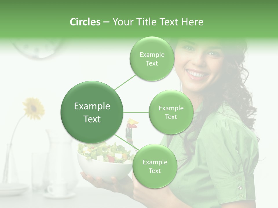 Healthy Holding Nutrition PowerPoint Template