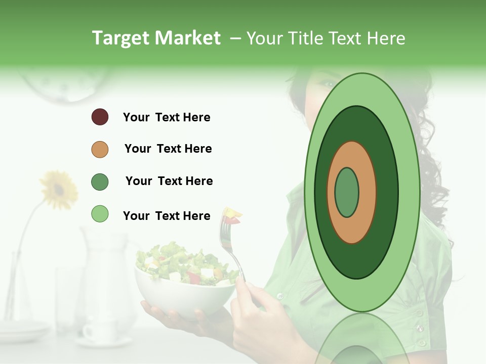 Healthy Holding Nutrition PowerPoint Template