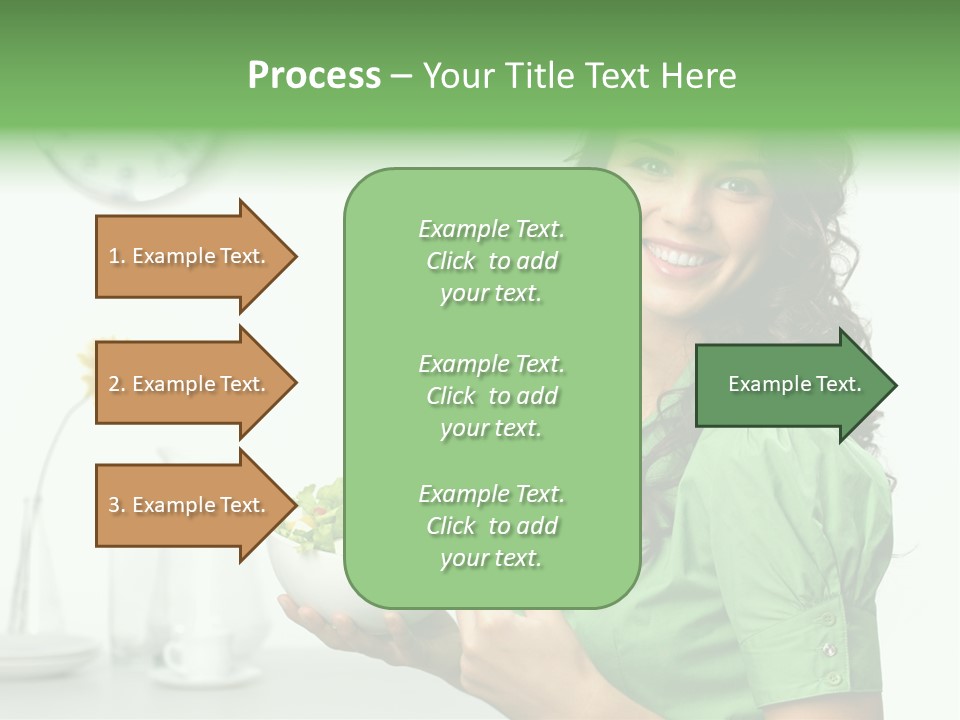 Healthy Holding Nutrition PowerPoint Template