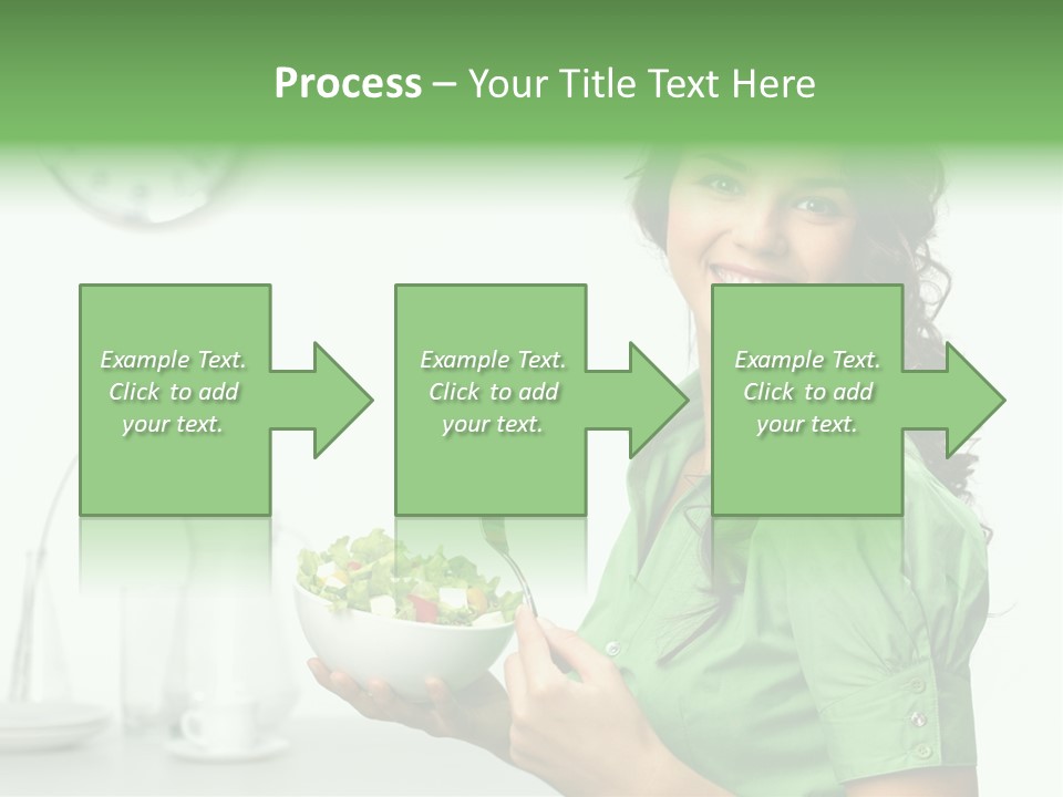 Healthy Holding Nutrition PowerPoint Template