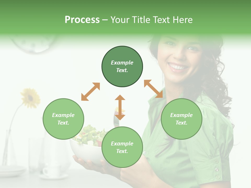 Healthy Holding Nutrition PowerPoint Template