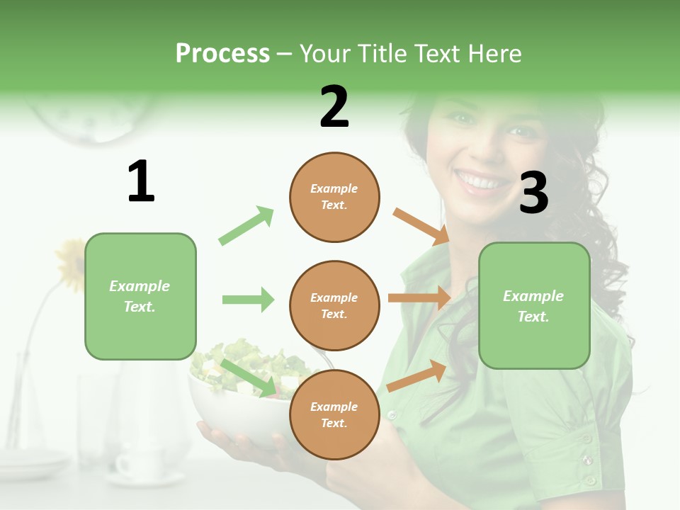 Healthy Holding Nutrition PowerPoint Template