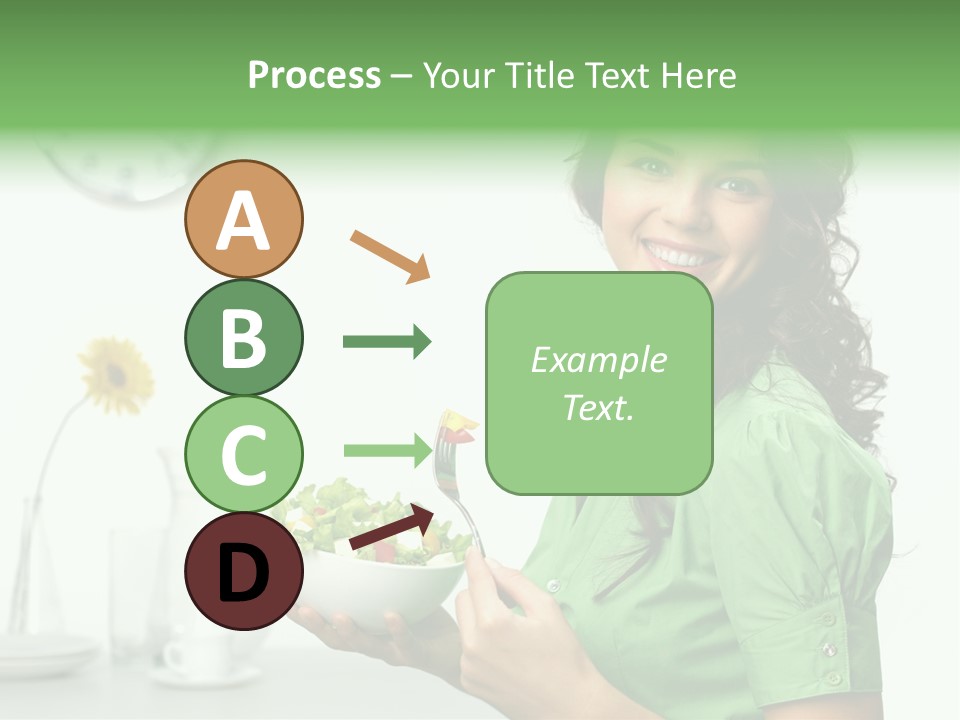 Healthy Holding Nutrition PowerPoint Template