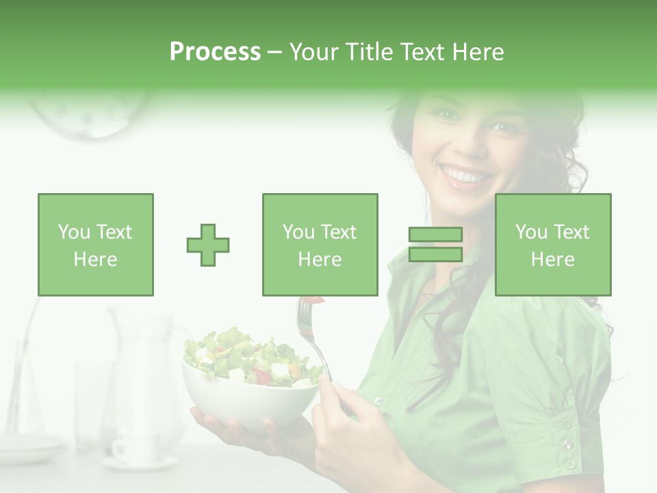 Healthy Holding Nutrition PowerPoint Template